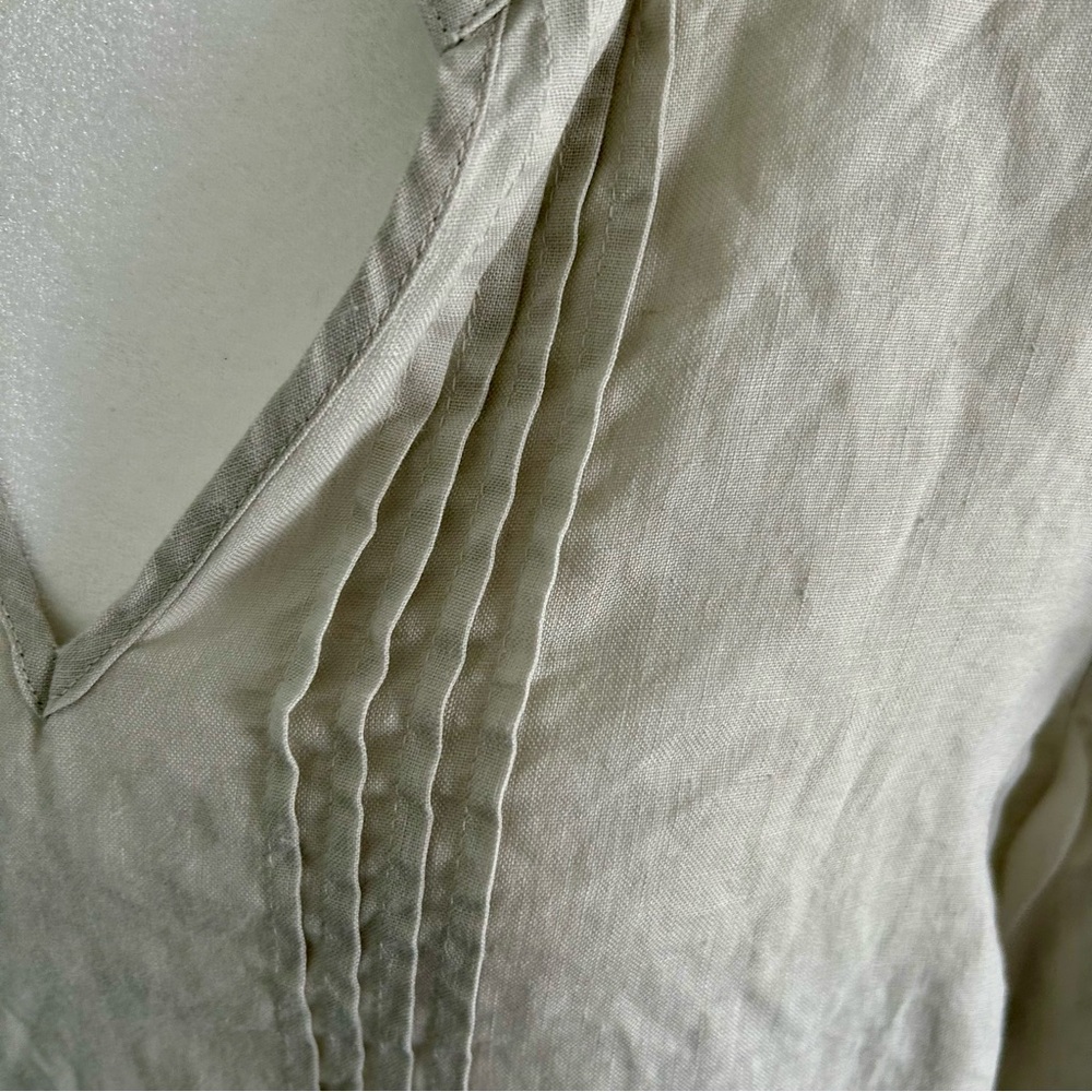 Cynthia Rowley Ladies Linen Top - Size 1X - Picture 3 of 7
